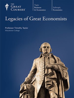cover image of Legacies of Great Economists
